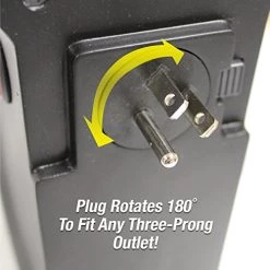 Ontel Handy Heater Plug-In Personal Heater For Quick And Easy Heat, Features Compact Design, Digital Display, And On/Off Timer - Great For Travel -Heaters Sales Store 51PxxpTcmOL