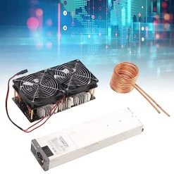 ZVS 2500W DC 12V‑48V Induction Heater Kit, Heat Dissipation Heating PCB Board Module Including Copper Pipe, Water Pump, Water Pipe, Etc. (US Plug) 12 ZVS 2500W DC 12V‑48V Induction Heater Kit, Heat Dissipation Heating PCB Board Module Including Copper Pipe, Water Pump, Water Pipe, Etc. (US Plug) -Heaters Sales Store 51RfwT3XspL