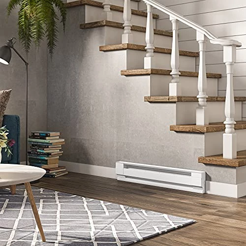 Cadet F Series 36" Electric Baseboard Heater (Model: 3F750-1W Part: 05532 ), 2560 BTU, 120 Volt, 750 Watt, White 6 Cadet F Series 36" Electric Baseboard Heater (Model: 3F750-1W Part: 05532 ), 2560 BTU, 120 Volt, 750 Watt, White - Image 4