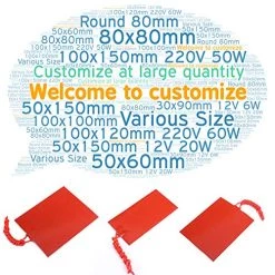 4PCS Silicone Heater Mat, Icstation Rubber Heating Mat 12V 25W Electric Blanket Flexible Mat Constant Temperature 80X100mm 16 4PCS Silicone Heater Mat, Icstation Rubber Heating Mat 12V 25W Electric Blanket Flexible Mat Constant Temperature 80X100mm -Heaters Sales Store 51VyPrQGmJL