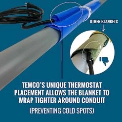 TEMCo TH4001 PVC Conduit Heat Blanket Bender 1/2" - 1 1/2" 12 TEMCo TH4001 PVC Conduit Heat Blanket Bender 1/2" - 1 1/2" -Heaters Sales Store 51jOXyhXTeL