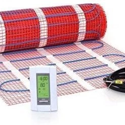 40 Sqft Mat Kit, 120V Electric Radiant Floor Heat Heating System W/Aube Programmable Floor Sensing Thermostat 26 40 Sqft Mat Kit, 120V Electric Radiant Floor Heat Heating System W/Aube Programmable Floor Sensing Thermostat -Heaters Sales Store 51jsajxKRzL. AC