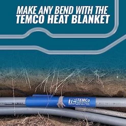 TEMCo TH4001 PVC Conduit Heat Blanket Bender 1/2" - 1 1/2" 11 TEMCo TH4001 PVC Conduit Heat Blanket Bender 1/2" - 1 1/2" -Heaters Sales Store 51oAC9M75QL
