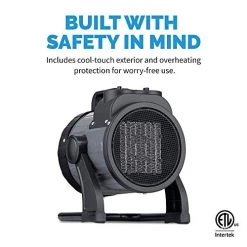 NewAir NGH160GA00, 120V Electric Portable Garage Heater, Heats Up To 160 Square Feet, Garge, Black And Gray 9 NewAir NGH160GA00, 120V Electric Portable Garage Heater, Heats Up To 160 Square Feet, Garge, Black And Gray -Heaters Sales Store 51qtzOuBjSL