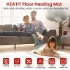 25 Sqft HEATIT Warmmat Electric Radiant Self-adhesive Floor Heat Heating System -Heaters Sales Store 51sD46UPnrL
