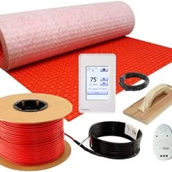 LuxHeat Temperature Floor Sensor For Radiant Under Floor Heating. NTC 10kohm 15ft Probe, Suitable For Most Heating Installations. Compatible With Honeywell Aube Ditra NuHeat SunTouch And More -Heaters Sales Store 51tQsWVhHNL. AC 4