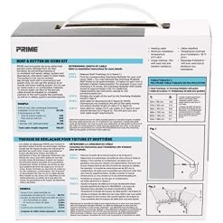 Prime Wire & Cable RHC1200W240 Roof & Gutter De-Icing Kit Roof Heating Cable -Heaters Sales Store 51u88y24YzL