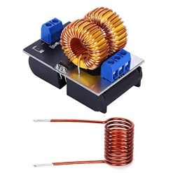 Oumefar ZVS Induction Heating Board Ignition Coil Flyback Driver Heater 5-12V 120W ZVS Driver High Frequency Heater Machine Module For DIY -Heaters Sales Store 51xmA7LOwQL