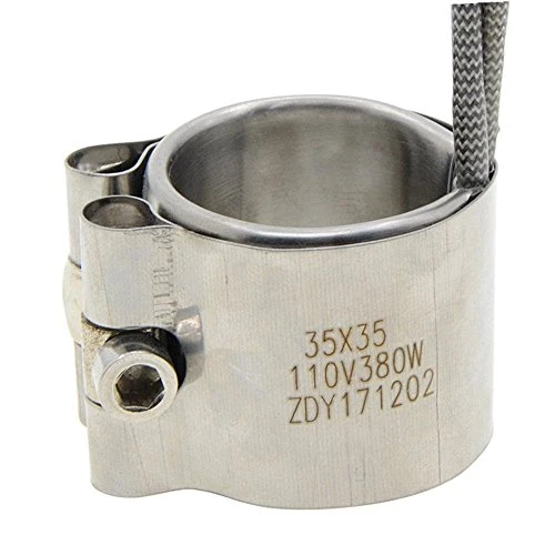 Nxtop 110V 380W Injected Mould Heating Element Band Heater 35x35mm (2-PCS) 4 Nxtop 110V 380W Injected Mould Heating Element Band Heater 35x35mm (2-PCS) - Image 2