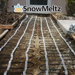 SNOWMELTZ Large Area Heated Driveway System For Concrete/Asphalt/Pavers - 240V - 37 Watts Per Square Foot –Moisture & Temperature Automatic Activator (320 Square Feet) 21 SNOWMELTZ Large Area Heated Driveway System For Concrete/Asphalt/Pavers - 240V - 37 Watts Per Square Foot –Moisture & Temperature Automatic Activator (320 Square Feet) -Heaters Sales Store 61FLIonnEqL